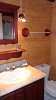 Private bathroom, with shower